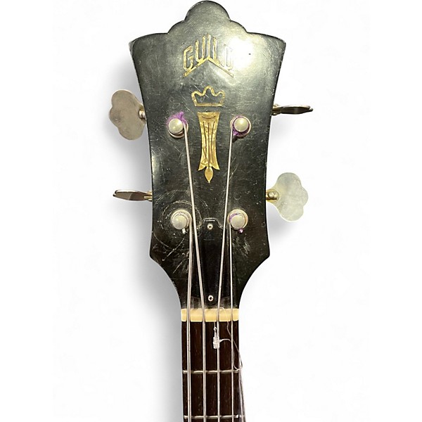 Used Guild Jetstar JS-II Worn Cherry Electric Bass Guitar