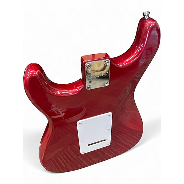 Used Squier Bullet Stratocaster Red Solid Body Electric Guitar