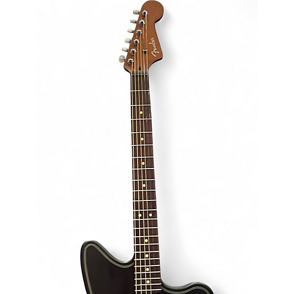 Used Fender Acoustasonic standard Jazzmaster Black Acoustic Electric Guitar