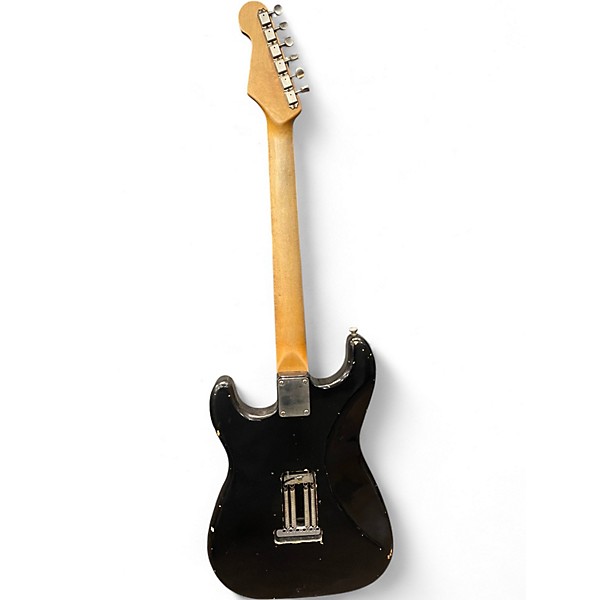 Used Danocaster Doublecut S Black Relic Solid Body Electric Guitar