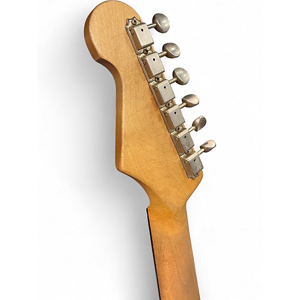 Used Danocaster Doublecut S Black Relic Solid Body Electric Guitar