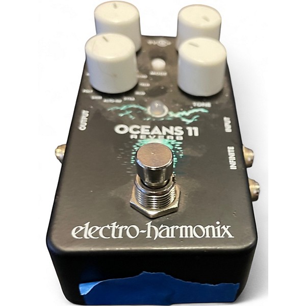 Used Electro-Harmonix Oceans 11  Reverb Effect Pedal