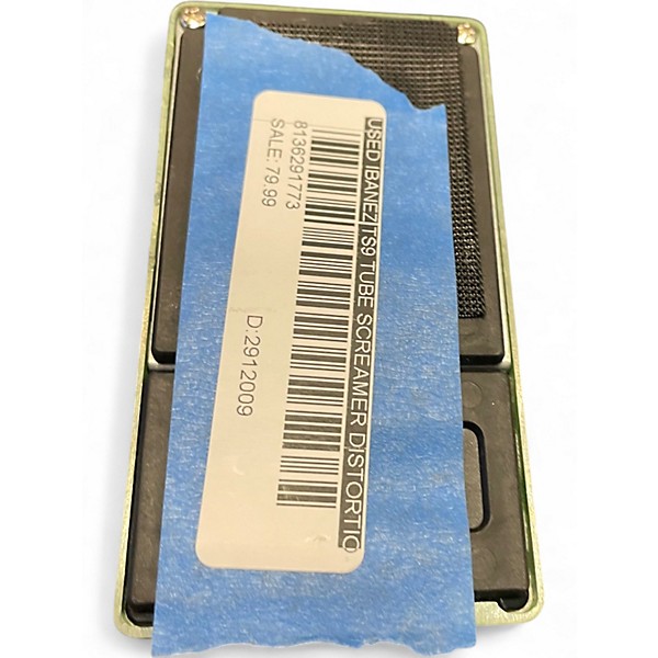 Used Ibanez TS9 Tube Screamer Distortion Effect Pedal