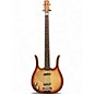 Used Danelectro Dead-On 58 Longhorn LH 2 Color Sunburst Electric Bass Guitar thumbnail