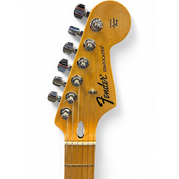 Used 2013 Fender Standard Stratocaster 2 Tone Sunburst Solid Body Electric Guitar