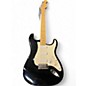 Used 2002 Fender Standard Stratocaster Black Solid Body Electric Guitar thumbnail