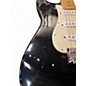 Used 2002 Fender Standard Stratocaster Black Solid Body Electric Guitar
