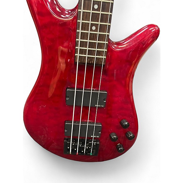 Used Spector Bantam 4 red Electric Bass Guitar