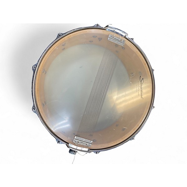 Used Slingerland 14in Snare 6x14 10 lug Natural Drum