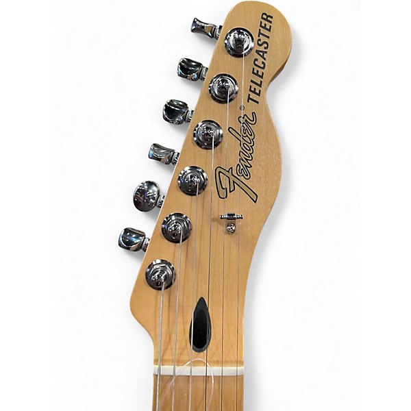 Used Fender Deluxe Nashville Telecaster WHITE CREAM Solid Body Electric Guitar