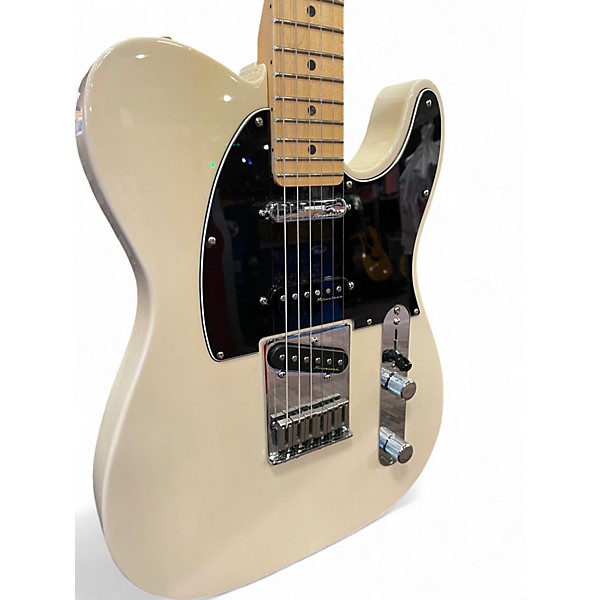 Used Fender Deluxe Nashville Telecaster WHITE CREAM Solid Body Electric Guitar