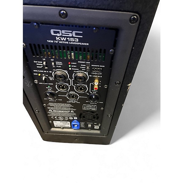 Used QSC KW153 15in 3-Way Powered Speaker