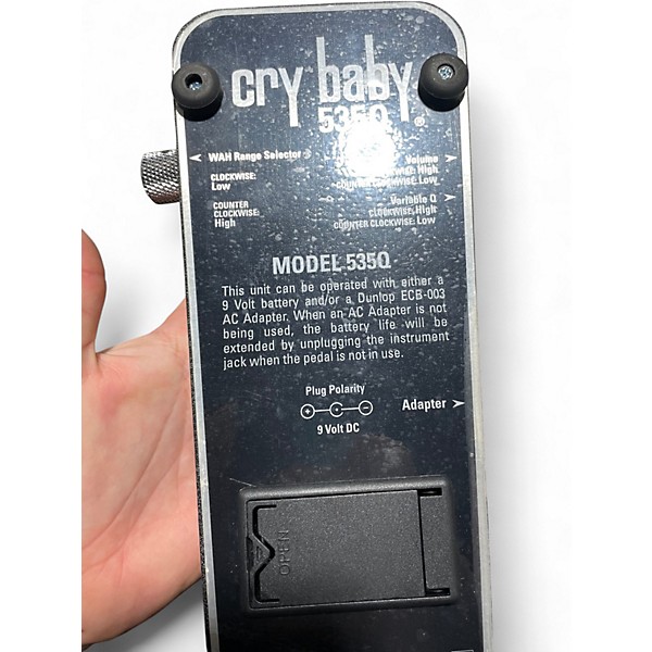 Used Dunlop GCB95 Original Crybaby Wah Effect Pedal