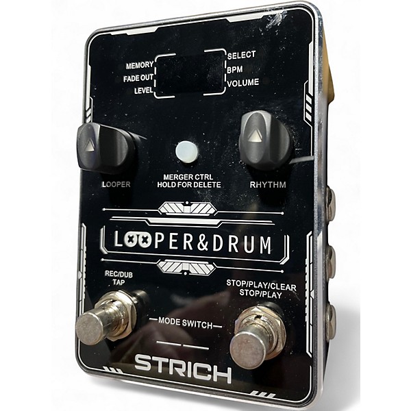 Used Strich LOOPER & DRUM Pedal