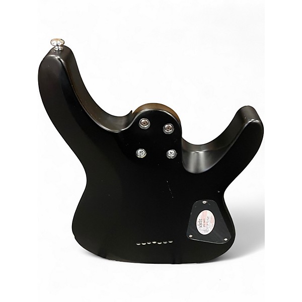 Used Schecter C7 DELUXE LEFT HANDED SATIN BLACK Electric Guitar