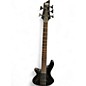 Used Schecter Guitar Research STILETTO STEALTH 5 LH Satin Black Electric Bass Guitar thumbnail