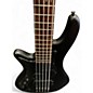 Used Schecter Guitar Research STILETTO STEALTH 5 LH Satin Black Electric Bass Guitar