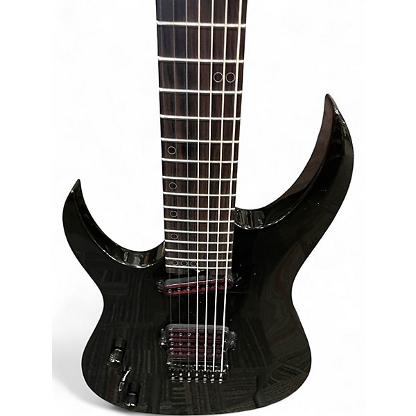 Used Schecter Guitar Research SUNSET TRIAD LEFT HAND GLOSS BLACK Electric Guitar