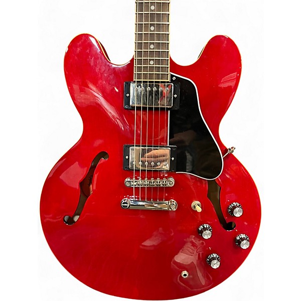 Used Epiphone ES355 Cherry Hollow Body Electric Guitar