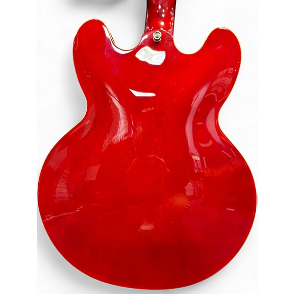 Used Epiphone ES355 Cherry Hollow Body Electric Guitar