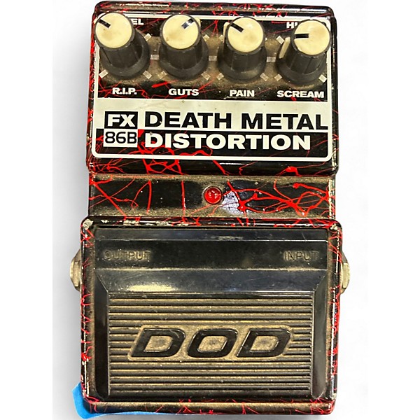 Used DOD FX86 Death Metal Effect Pedal