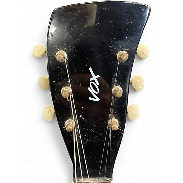 Vintage 1967 VOX TORNADO Wine Red Hollow Body Electric Guitar