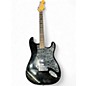Used Fender Standard Stratocaster Black Solid Body Electric Guitar thumbnail