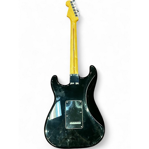 Used Fender Standard Stratocaster Black Solid Body Electric Guitar