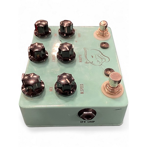 Used JHS Pedals Panther Cub Analog Delay with Tap Tempo V1 Effect Pedal