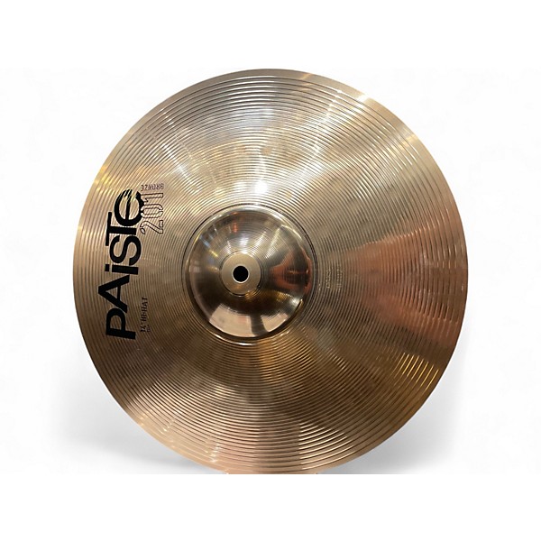 Used Paiste 14in 201 Bronze Pair Cymbal