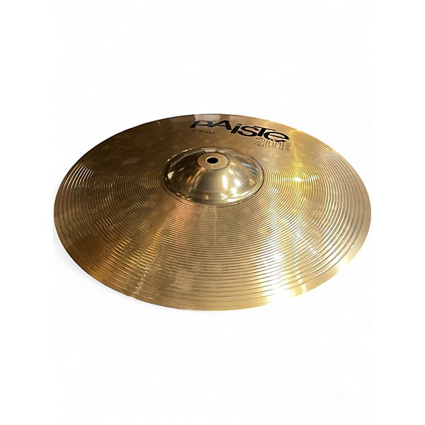 Used Paiste 14in 201 Bronze Pair Cymbal