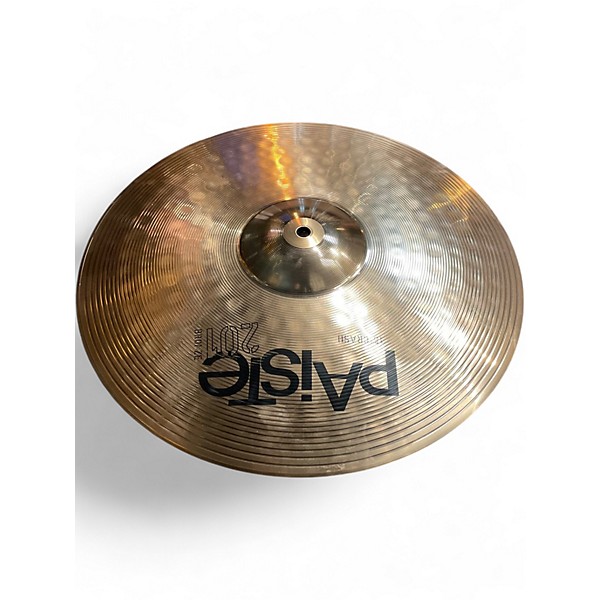 Used Paiste 16in 201 Bronze Cymbal