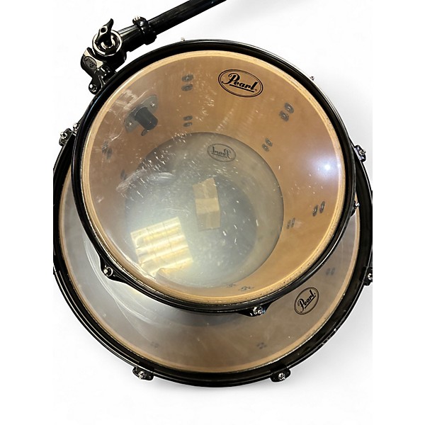 Used Pearl 4 Piece Soundcheck Black Drum Kit