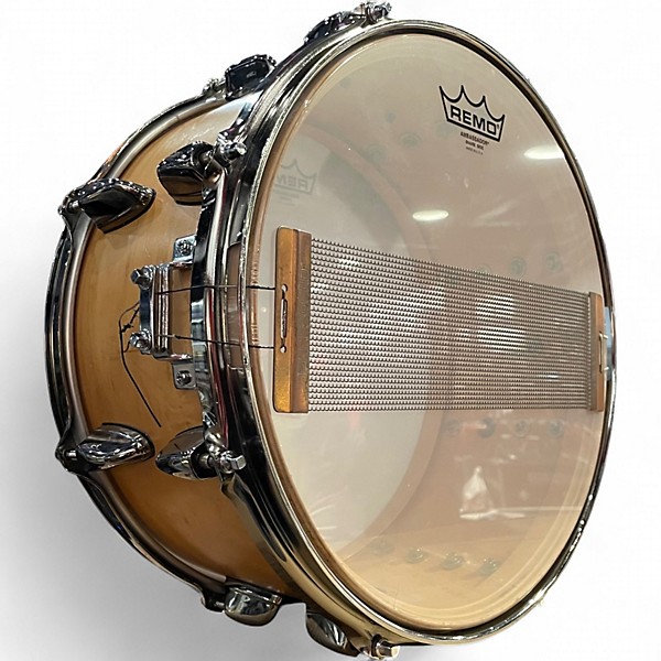 Used Yamaha 6.5X13 Steve Jordan Snare Natural Drum