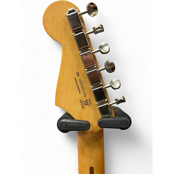 Used Fender Player II Stratocaster HSS Black Solid Body Electric Guitar