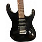 Used Lyon By Washburn S-Type HSS Black Solid Body Electric Guitar