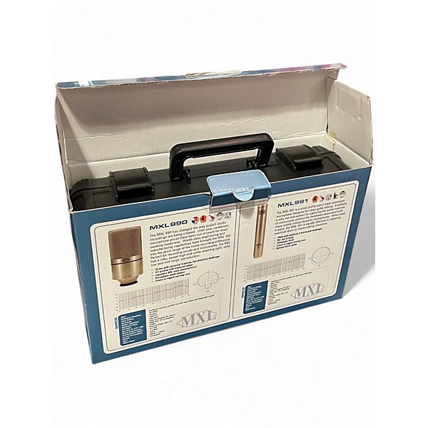 Used MXL 990/991 Recording Microphone Pack