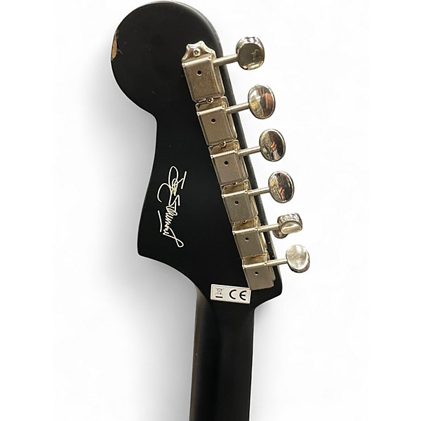 Used Fender JOE STRUMMER CAMPFIRE Black Acoustic Electric Guitar