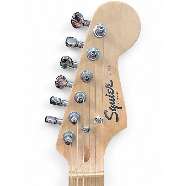 Used Squier Standard Stratocaster Alpine White Solid Body Electric Guitar