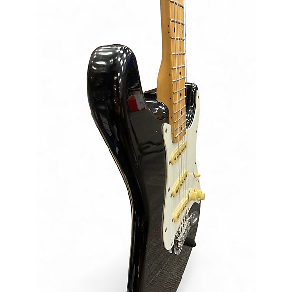 Used 1996 Squier By Fender 1996 MIK STRATOCASTER Black Solid Body Electric Guitar