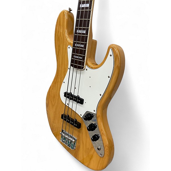 Used Fender JB75-90US Natural Alder Electric Bass Guitar