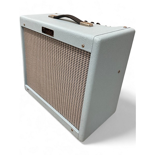 Used Fender Blues Junior IV 15W Limited Sonic Blue Tube Guitar Combo Amp