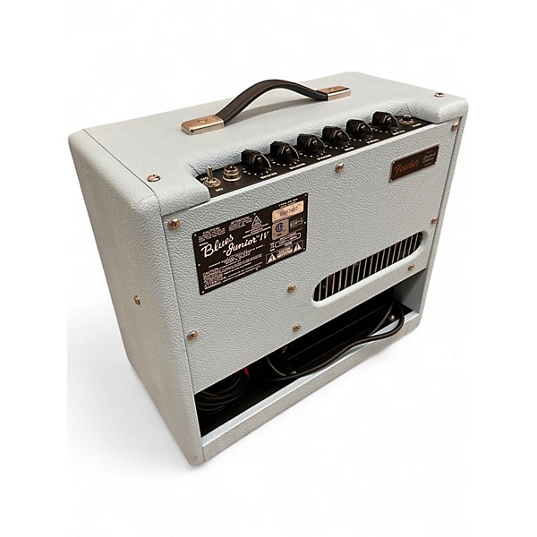 Used Fender Blues Junior IV 15W Limited Sonic Blue Tube Guitar Combo Amp