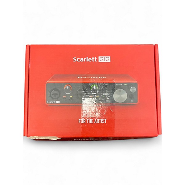 Used Focusrite Scarlett 2i2 Gen 3 Audio Interface