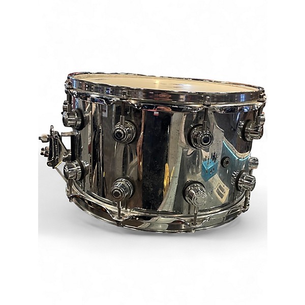 Used DW 8X14 Performance Series Steel Snare Silver Drum