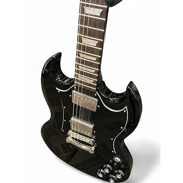 Used Epiphone SG Pro Black Solid Body Electric Guitar