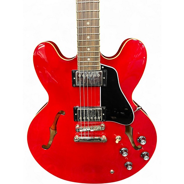 Used Epiphone ES355 Cherry Hollow Body Electric Guitar