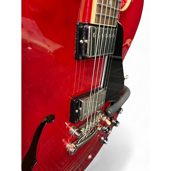 Used Epiphone ES355 Cherry Hollow Body Electric Guitar