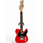 Used Squier Telecaster Red Solid Body Electric Guitar thumbnail