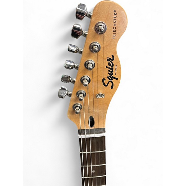 Used Squier Telecaster Red Solid Body Electric Guitar